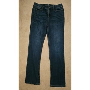 Straight Leg Dark Wash Jeans
